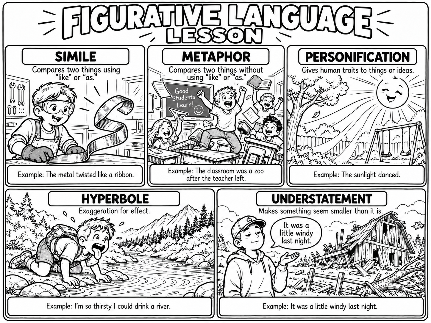 Figurative Language Lesson preview