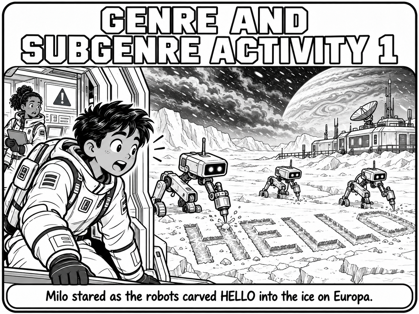 Genre and Subgenre Activity 1 preview