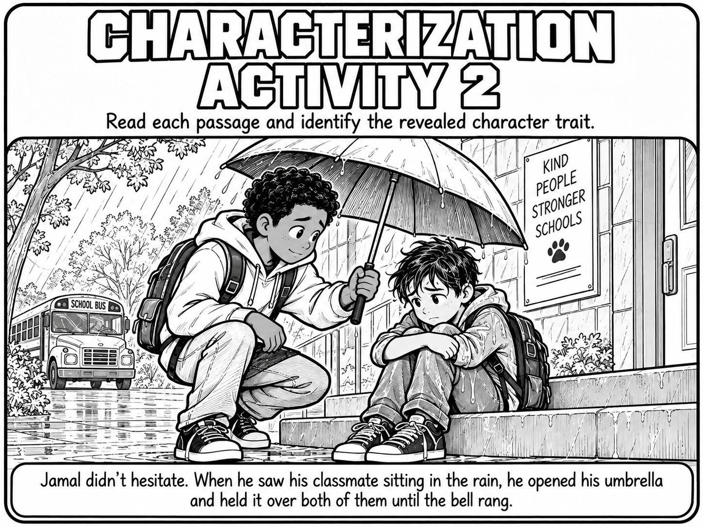 Characterization Activity 2 preview