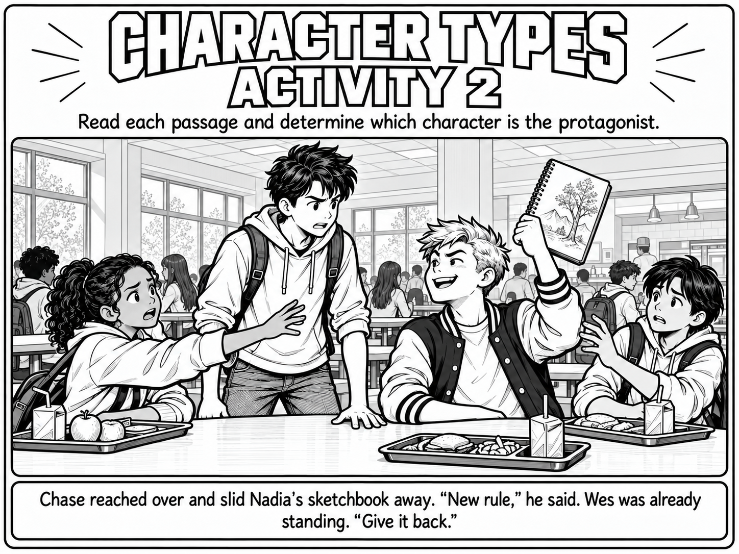 Character Types Activity 2 preview
