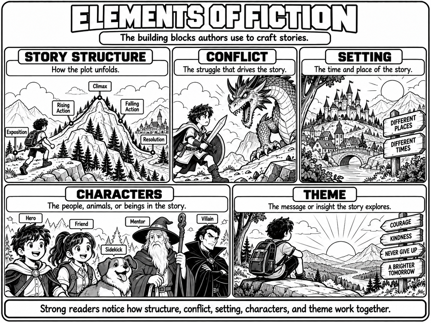 Elements of Fiction preview