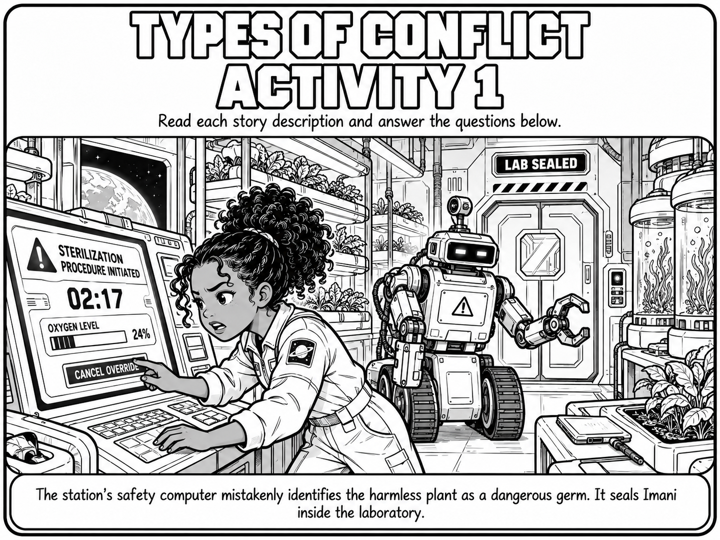 Types of Conflict Activity 1 preview